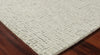 Exquisite Rugs Caprice 2718 Gray/Ivory Area Rug Corner Image