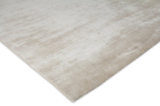 Exquisite Rugs Silk 2731 Silver Area Rug Corner Image