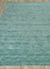 Exquisite Rugs Roche 2734 Soft Teal Area Rug Closeup Image