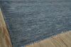 Exquisite Rugs Roche 2735 Dark Blue Area Rug Corner Image