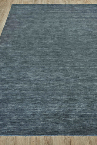 Exquisite Rugs Roche 2735 Dark Blue Area Rug Closeup Image