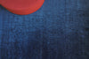 Exquisite Rugs Calla 2877 Navy Blue Area Rug Detail Image