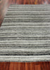 Exquisite Rugs Organica 2883 Charcoal/Silver Area Rug Closeup Image