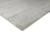 Exquisite Rugs Metro Velvet 3012 Light Gray Area Rug Corner Image