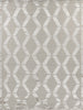 Exquisite Rugs Metro Velvet 3030 Silver Area Rug by The Met main image