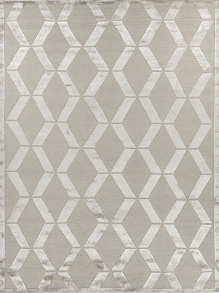 Exquisite Rugs Metro Velvet 3030 Silver Area Rug by The Met main image