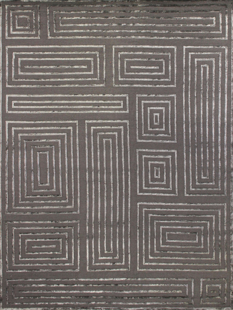 Exquisite Rugs Metro Velvet 3038 Charcoal Area Rug main image