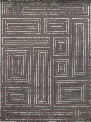 Exquisite Rugs Metro Velvet 3038 Charcoal Area Rug main image