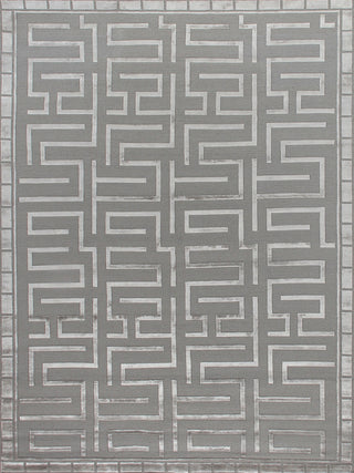 Exquisite Rugs Metro Velvet 3042 Silver Area Rug main image