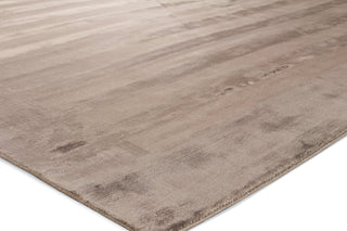 Exquisite Rugs Wide Stripe 3091 Brown Area Rug Corner Image