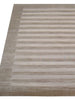 Exquisite Rugs Wide Stripe 3092 Light Beige Area Rug Closeup Image