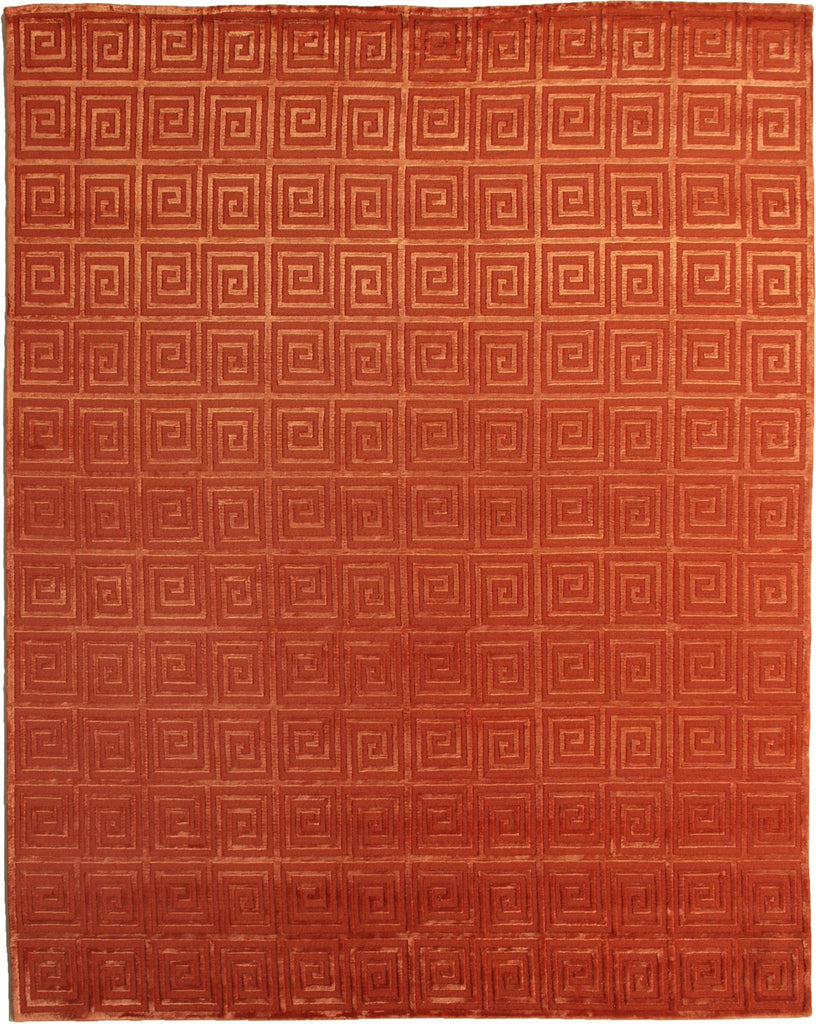 Exquisite Rugs Metro Velvet 3093 Rust Area Rug main image