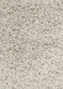 Exquisite Rugs Viscose Shaggy 3104 Gray Area Rug Closeup Image