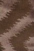 Exquisite Rugs Vero 3127 Chocolate Area Rug Closeup Image