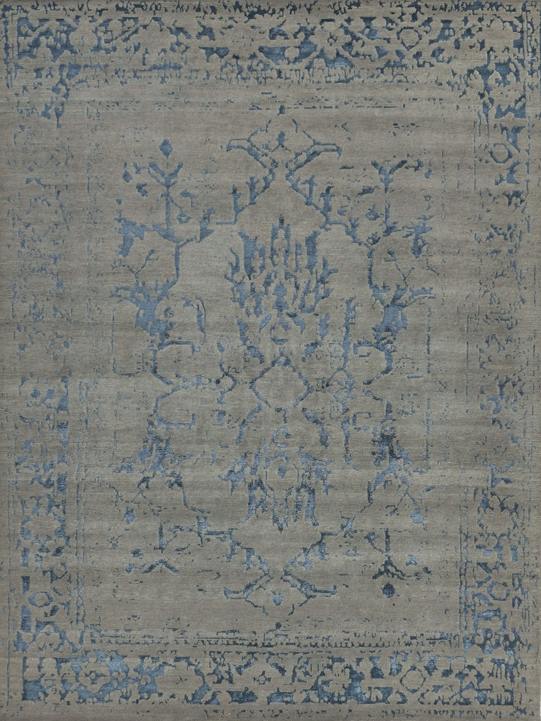 Exquisite Rugs Terras 3130 Gray/Blue Area Rug by The Met main image
