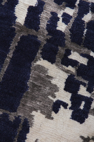 Exquisite Rugs Vertigo 3133 Navy/Gray/Ivory Area Rug Closeup Image