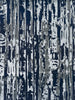Exquisite Rugs Carrina 3135 Navy/Silver Area Rug by The Met main image
