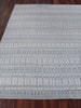 Exquisite Rugs Provident 3140 Silver Area Rug by The Met Pile Image