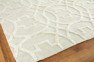 Exquisite Rugs Windsor 3153 Linen/Beige Area Rug Corner Image