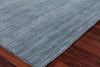 Exquisite Rugs New Zealand Wool 3156 Denim Blue Area Rug Corner Image