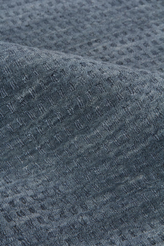 Exquisite Rugs New Zealand Wool 3156 Denim Blue Area Rug Pile Image