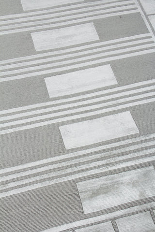 Exquisite Rugs Metro Velvet 3201 Ivory Area Rug by The Met Detail Image