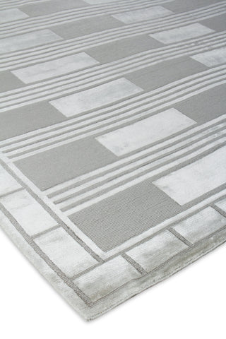 Exquisite Rugs Metro Velvet 3201 Ivory Area Rug by The Met Lifestyle Image Feature
