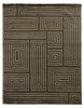 Exquisite Rugs Metro Velvet 3212 Khaki Area Rug main image