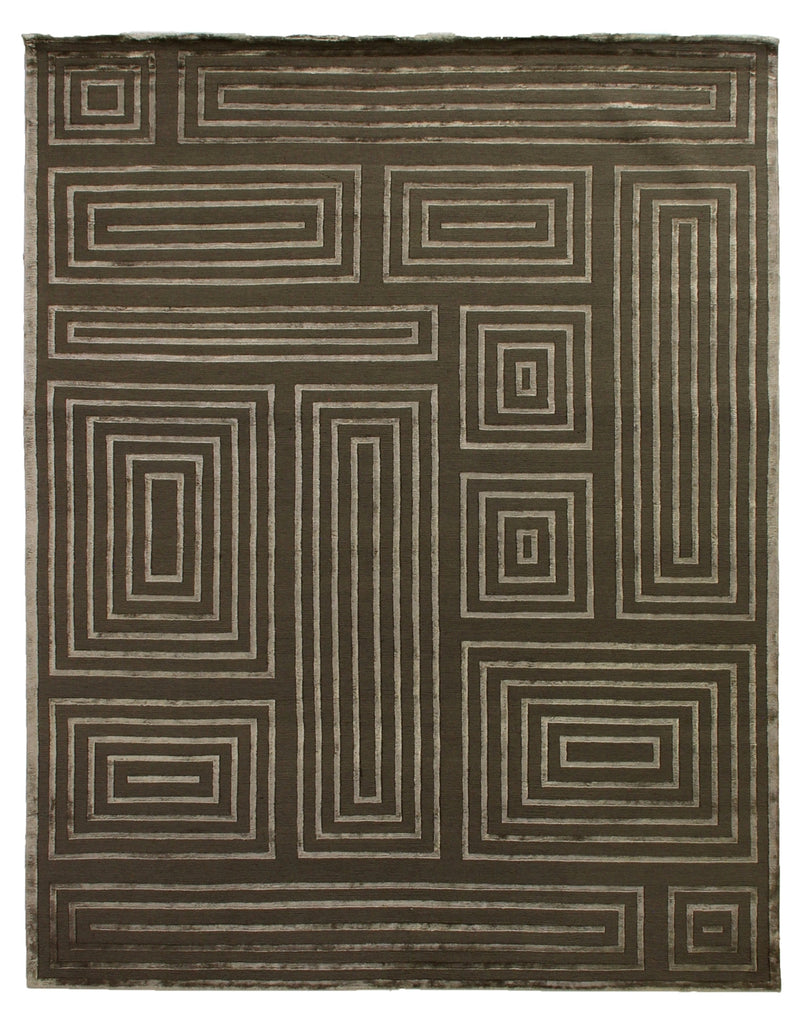 Exquisite Rugs Metro Velvet 3212 Khaki Area Rug main image