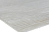 Exquisite Rugs High Low 3230 White Area Rug Corner Image
