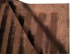 Exquisite Rugs Wide Stripe 3231 Chocolate Area Rug Closeup Image