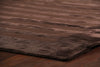 Exquisite Rugs Wide Stripe 3231 Chocolate Area Rug Pile Image