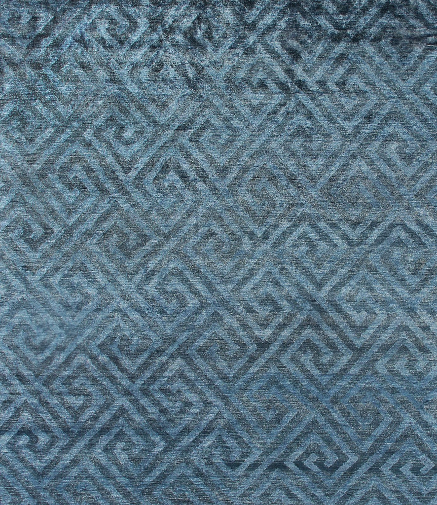 Exquisite Rugs Super Tibetan 3262 Aqua Blue Area Rug main image