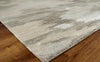 Exquisite Rugs Bamboo Silk 3263 Light Silver/Gray Area Rug Corner Image