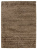 Exquisite Rugs Viscose Shaggy 3265 Chocolate Area Rug main image