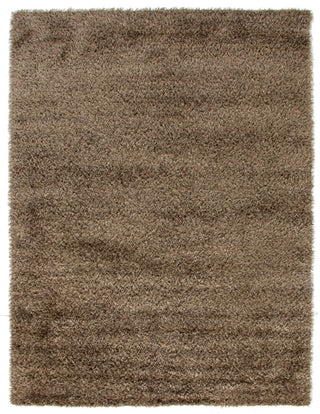 Exquisite Rugs Viscose Shaggy 3265 Chocolate Area Rug main image