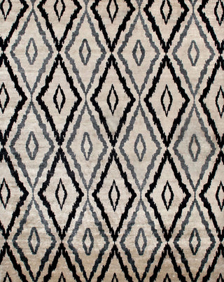 Exquisite Rugs Bamboo Silk 3278 Ivory/Blue Area Rug main image