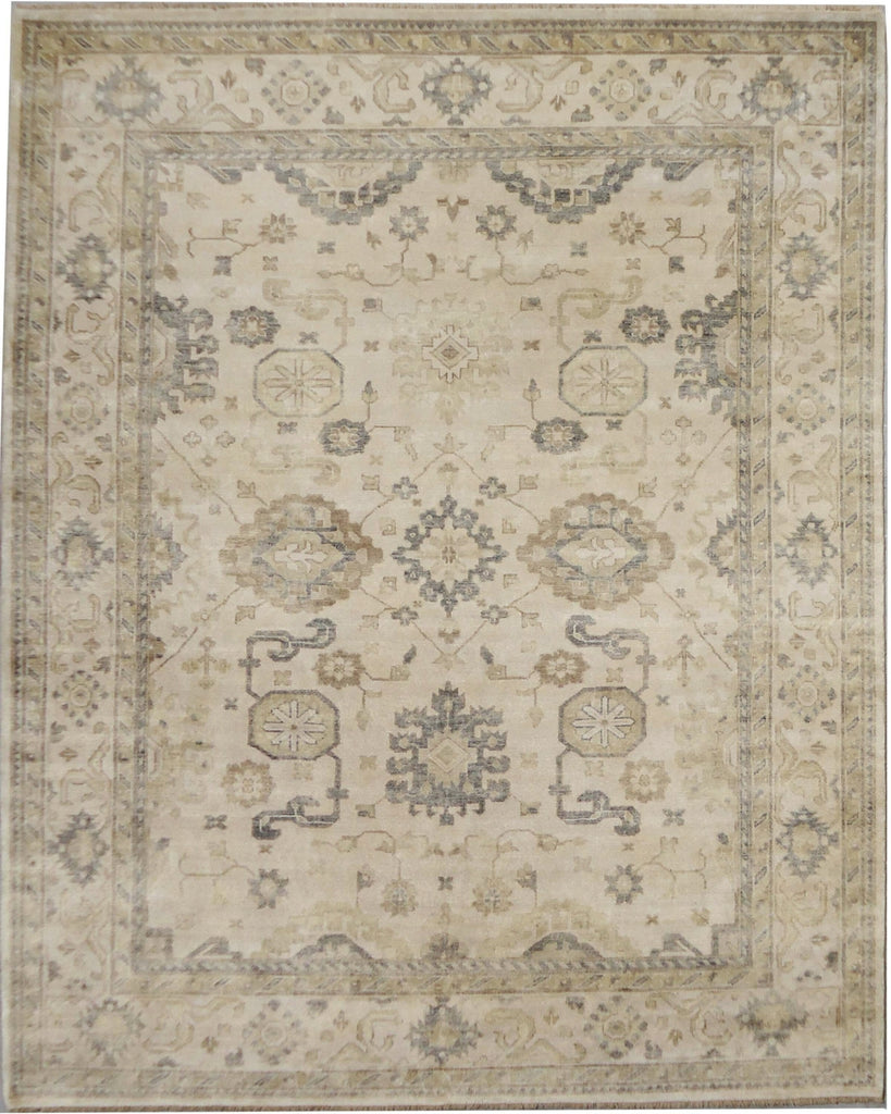 Exquisite Rugs Antique Weave Oushak 3281 Ivory/Multi Area Rug main image