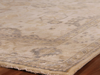 Exquisite Rugs Antique Weave Oushak 3281 Ivory/Multi Area Rug Corner Image