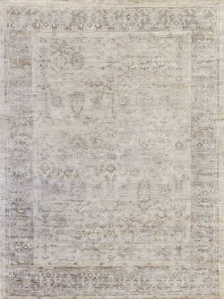 Exquisite Rugs Antique'd Silk 3284 Beige/Light Brown Area Rug main image