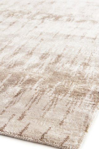 Exquisite Rugs Bamboo Silk 3287 Beige/Brown Area Rug Corner Image
