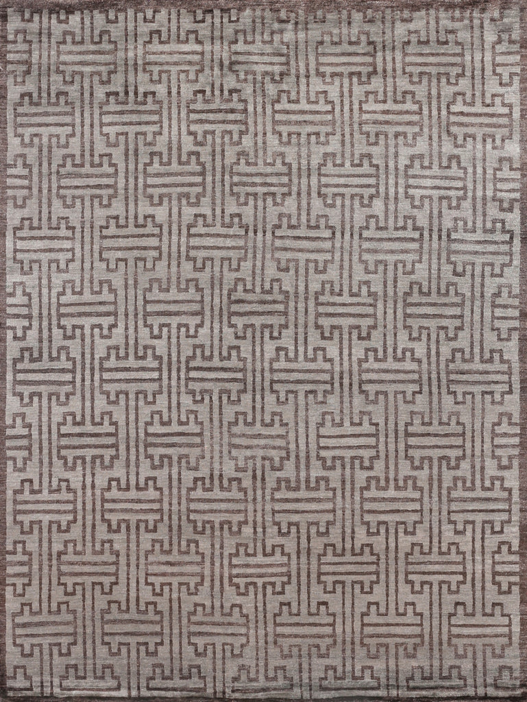 Exquisite Rugs Bamboo Silk 3289 Brown Area Rug main image
