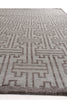 Exquisite Rugs Bamboo Silk 3289 Brown Area Rug Closeup Image