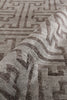 Exquisite Rugs Bamboo Silk 3289 Brown Area Rug Pile Image