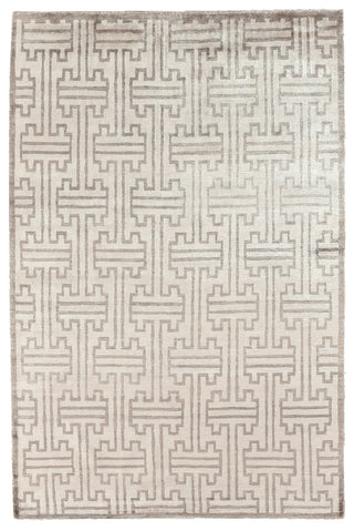 Exquisite Rugs Bamboo Silk 3290 Ivory/Taupe Area Rug main image