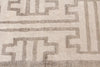 Exquisite Rugs Bamboo Silk 3290 Ivory/Taupe Area Rug Closeup Image