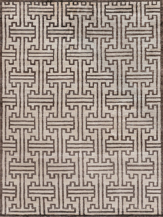 Exquisite Rugs Bamboo Silk 3291 Ivory/Brown Area Rug main image