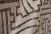 Exquisite Rugs Bamboo Silk 3291 Ivory/Brown Area Rug Pile Image