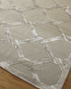 Exquisite Rugs Metro Velvet 3294 Silver Area Rug by The Met 