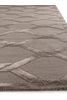 Exquisite Rugs Metro Velvet 3294 Silver Area Rug by The Met Lifestyle Image Feature